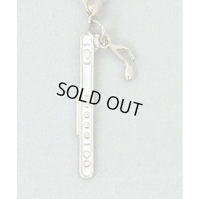 画像1: 部活ストラップ　フルート　◇ゆうパケット発送可