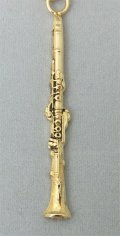 オールミュージック　キーホルダー　クラリネット　◇ゆうパケット発送可