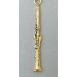 オールミュージック　キーホルダー　クラリネット　◇ゆうパケット発送可