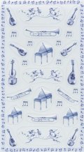 楽器・音符柄　シール　※在庫限り　※ご購入1個に付き18ポイント付与(会員登録要)　◇ゆうパケット発送可