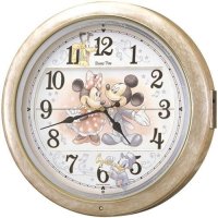 【半額】セイコー　電波掛時計　ディズニータイム　※在庫限り　※ご購入1個につき2500ポイント付与(会員登録要)