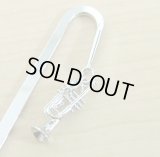ブックマーカー　トランペット　シルバー　◇ゆうパケット発送可