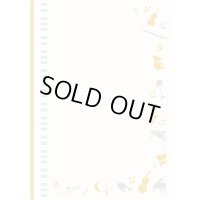 ミュージックパラダイス　メモパッド　◇ゆうパケット発送可