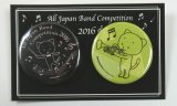 こまねこ缶バッジ トランペット 2016 全日本吹奏楽コンクール朝日新聞記念グッズ　※在庫限り　※ご購入1個につき56ポイント付与(会員登録要)　◇ゆうパケット発送可