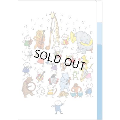 画像1: Quu音楽隊　A5クリアファイル(2ポケット)　※在庫限り　※ご購入1個につき20ポイント付与(会員登録要)　◇ゆうパケット発送可