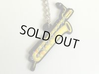 キーホルダー　バリトンサックス　※在庫限り　◇ゆうパケット発送可