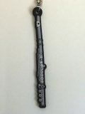 キーホルダー　フルート　※在庫限り　※ご購入1個につき70ポイント付与(会員登録要)　◇ゆうパケット発送可