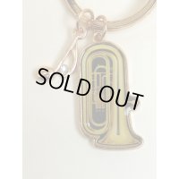 楽器チャームキーホルダー　チューバ　※在庫限り　※ご購入1個につき48ポイント付与(会員登録要)　◇ゆうパケット発送可
