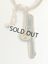 楽器チャームキーホルダー　トロンボーン　※在庫限り　※ご購入1個につき48ポイント付与(会員登録要)　◇ゆうパケット発送可