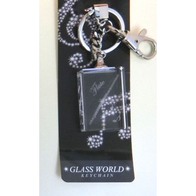 画像2: GLASS WORLD KEY CHAIN　フルート　◇ゆうパケット発送可