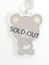 クマさんブラスバンドキーホルダー　クラリネット　◇ゆうパケット発送可