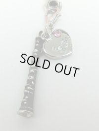 吹奏楽部ストラップ　オーボエ　※在庫限り　※ご購入1個につき60ポイント付与(会員登録要)　◇ゆうパケット発送可