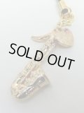 吹奏楽部ストラップ　テナーサックス　※在庫限り　◇ゆうパケット発送可