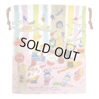 ECOUTE！　ポリエステル巾着　楽器の森　※在庫限り　※ご購入1個につき68ポイント付与(会員登録要)　◇ゆうパケット発送可