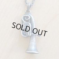 ペンダント　チューバ　アンティークシルバー　◇ゆうパケット発送可