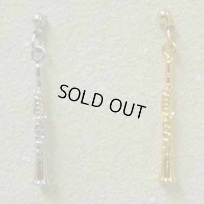 画像1: ピアス　クラリネット　シルバー　(片耳/1ヶ売り)　◇ゆうパケット発送可