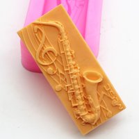 シリコンモールド　サックス