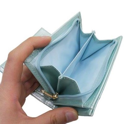 画像4: シークレットフィーリング　ハート窓あき　2つ折り財布