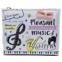 PLEASANT MUSIC　2つ折り財布　※在庫限り　※ご購入1個につき120ポイント付与(会員登録要)