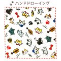 キャットシンフォニカ　タオル　ハンドドローイング　※在庫限り　※ご購入1個につき100ポイント付与(会員登録要)　◇ゆうパケット発送可
