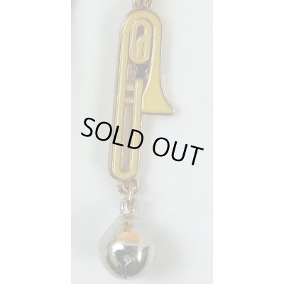 画像1: ファスナーベル　トロンボーン　※在庫限り　※ご購入1個につき40ポイント付与(会員登録要)　◇ゆうパケット発送可