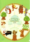 A4クリアファイル　音符の森　◇ゆうパケット発送可