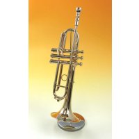 ミニチュア楽器　トランペット　1/4サイズ