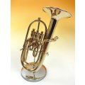 ミニチュア楽器　バリトン　1/6サイズ　ゴールド