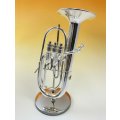 ミニチュア楽器　バリトン　1/6サイズ　シルバー