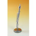 ミニチュア楽器　フルート　1/12サイズ　シルバー