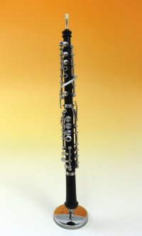 ミニチュア楽器　オーボエ　1/6サイズ