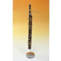 ミニチュア楽器　ファゴット　1/6サイズ　ブラウン1