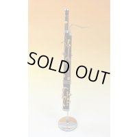 ミニチュア楽器　ファゴット　1/6サイズ　ブラウン1