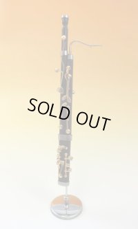 ミニチュア楽器　ファゴット　1/6サイズ　ブラウン1