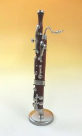ミニチュア楽器　ファゴット　1/12サイズ