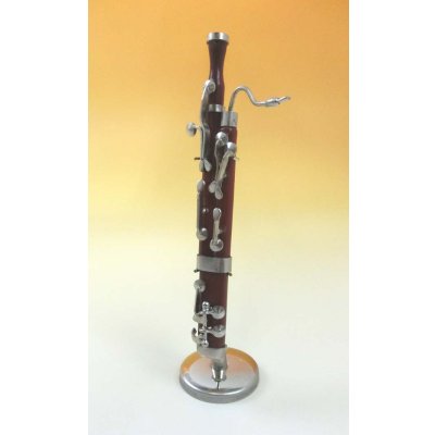 画像1: ミニチュア楽器　ファゴット　1/12サイズ