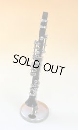 ミニチュア楽器　クラリネット　1/12サイズ