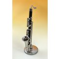 ミニチュア楽器　バスクラリネット　1/12サイズ