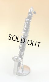 ミニチュア楽器　バスクラリネット　1/6サイズ