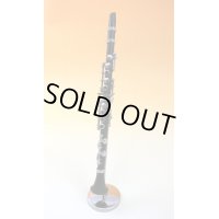 ミニチュア楽器　クラリネット　1/6サイズ　ブラック