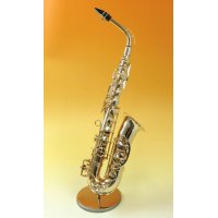 ミニチュア楽器　アルトサックス　1/4サイズ