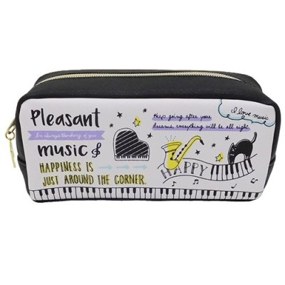 画像1: Pleasant music　ペンケース　※在庫限り　※ご購入1個につき120ポイント付与(会員登録要)