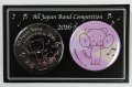 こまねこ缶バッジ シンバル 2016 全日本吹奏楽コンクール朝日新聞記念グッズ　※在庫限り　※ご購入1個につき56ポイント付与(会員登録要)　◇ゆうパケット発送可