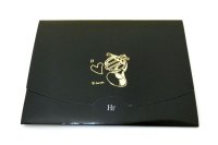あぶらとり紙　ホルン　ブラック　※在庫限り　※ご購入1個につき23ポイント付与(会員登録要)　◇ゆうパケット発送可