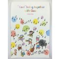 Quuシャボン玉と音楽隊　はがき箋　※在庫限り　※ご購入1個につき28ポイント付与(会員登録要)　◇ゆうパケット発送可