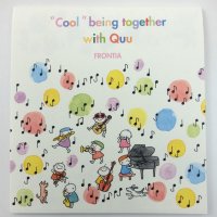 Quuシャボン玉と音楽隊　便箋　※在庫限り　※ご購入1個に付き40ポイント付与(会員登録要)　◇ゆうパケット発送可