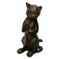 樹脂オケ猫　クラリネット　黄