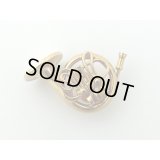 ピンズ　ホルン　ゴールド