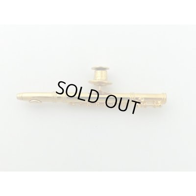 画像2: ピンズ　フルート　ゴールド