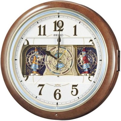 画像1: 【半額】セイコー　電波からくり時計　※在庫限り　※ご購入1個につき1800ポイント付与(会員登録要)